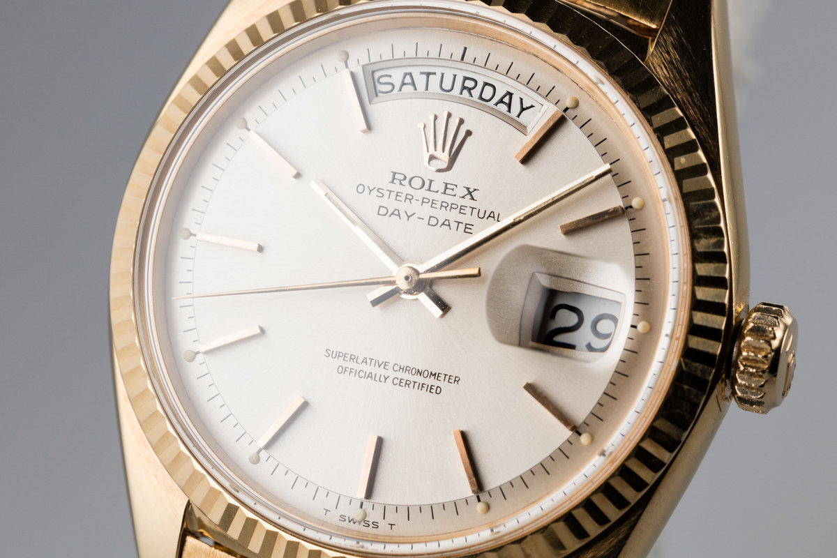 1965 vintage rolex 18k day-date 1803 with box