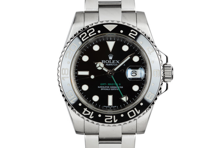 2007 Rolex GMT-Master II 116710N with 