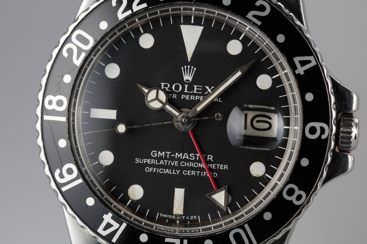 1976 Vintage Rolex GMT Master 1675 