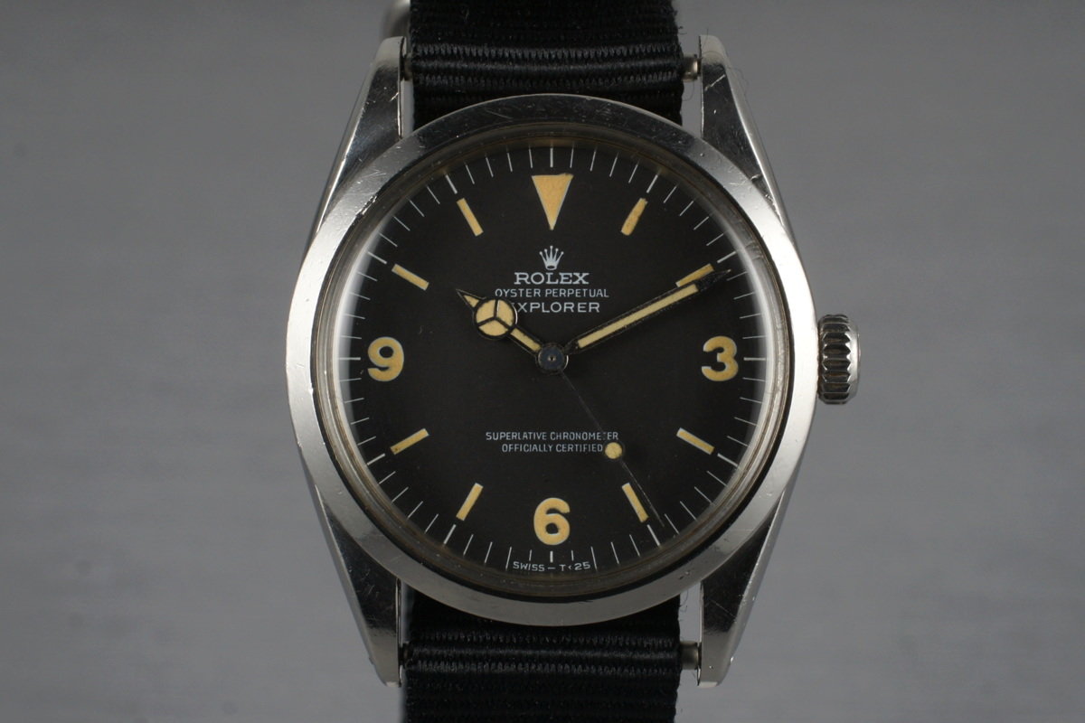 Hq Milton 1967 Vintage Rolex Explorer 1 1016 Inventory 3626