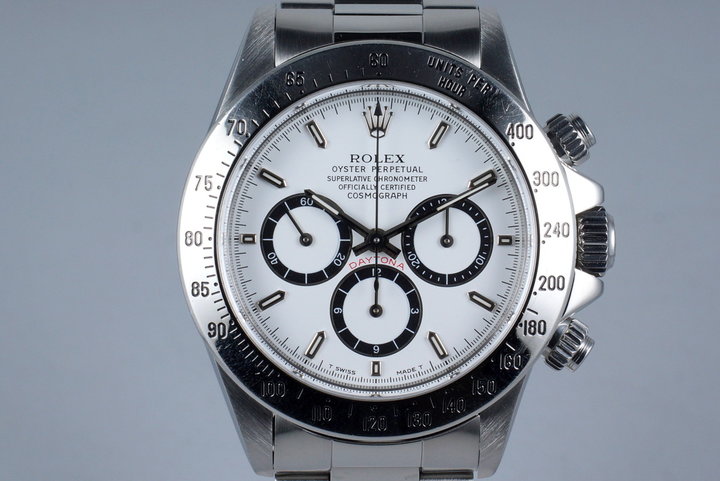 HQ Milton - 1993 Rolex Zenith Daytona 16520 White Dial, Inventory #6207