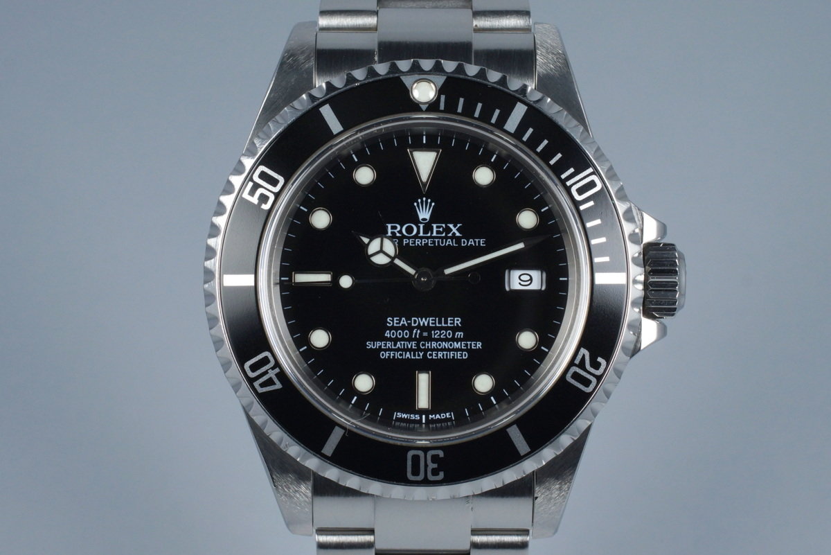 1999 Rolex Sea Dweller 16600 