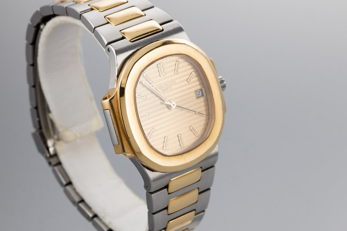 patek philippe nautilus 2 tone