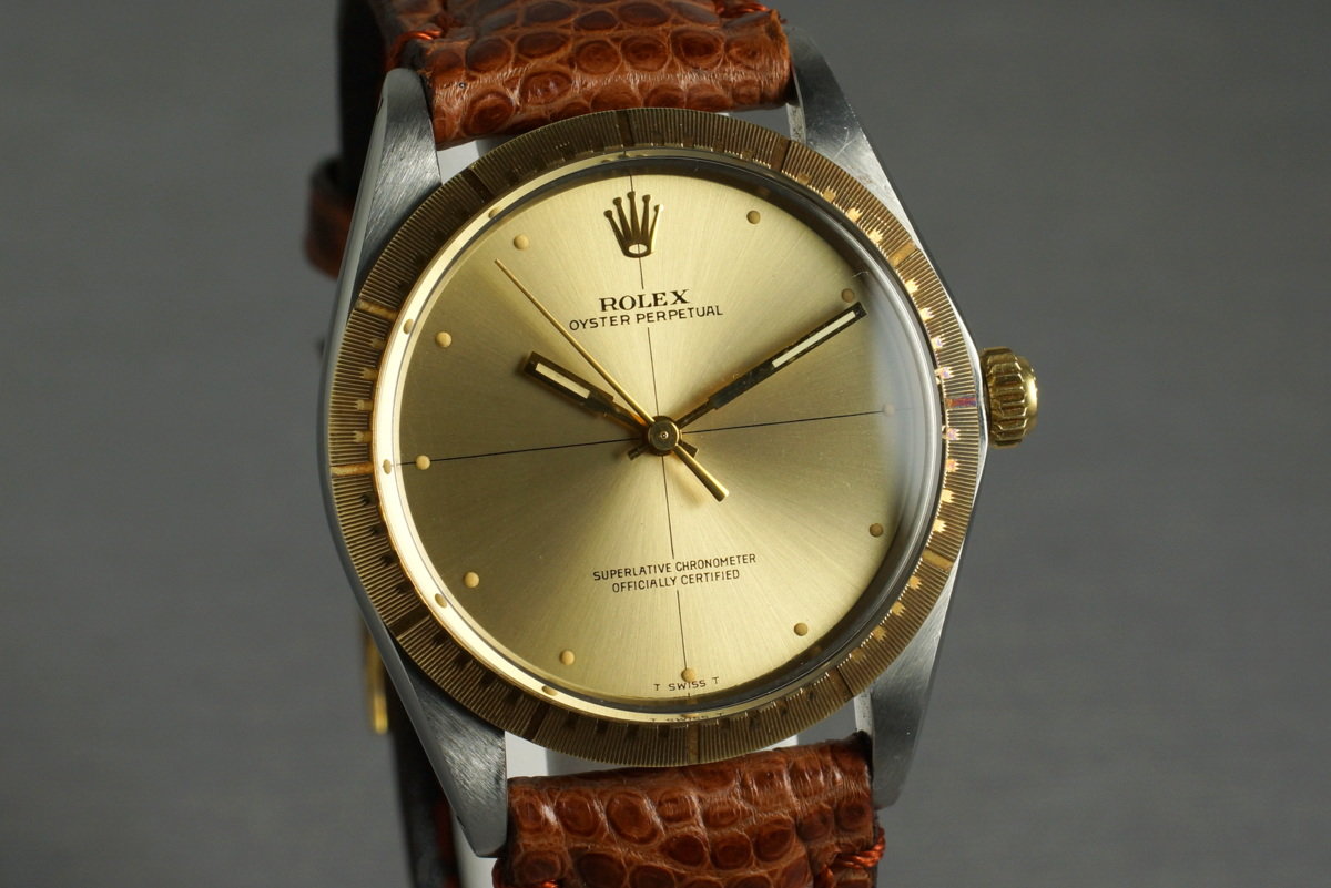 HQ Milton , 1969 Vintage Rolex Two Tone Oyster Perpetual