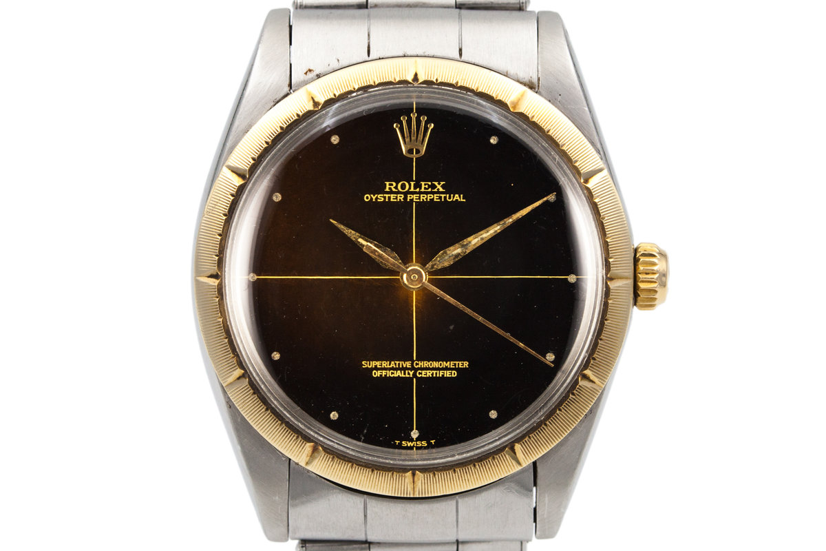 HQ Milton , 1965 Vintage Rolex Two Tone Oyster Perpetual