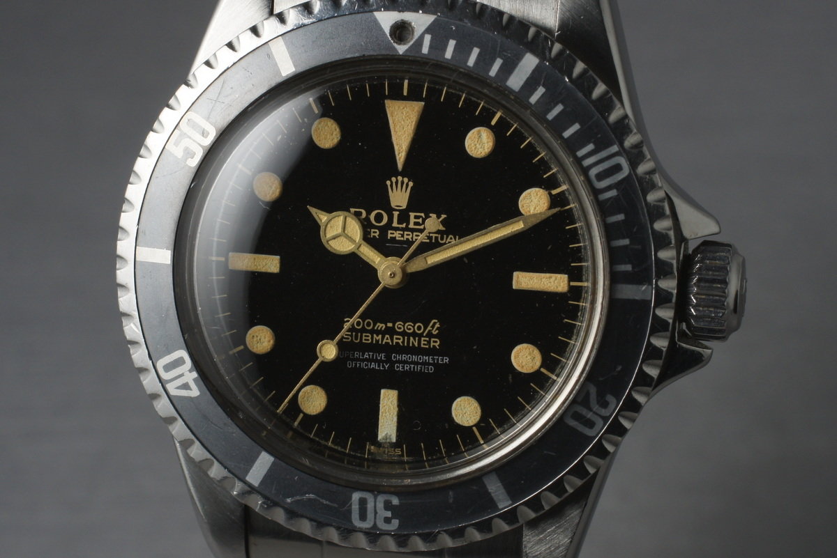 rolex 5512 underline