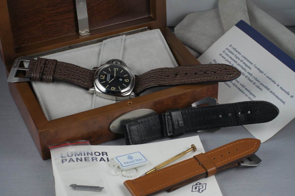 Hq Milton 1994 Panerai 5218 1 A Luminor Pre Vendome With Box And Papers Inventory 3761