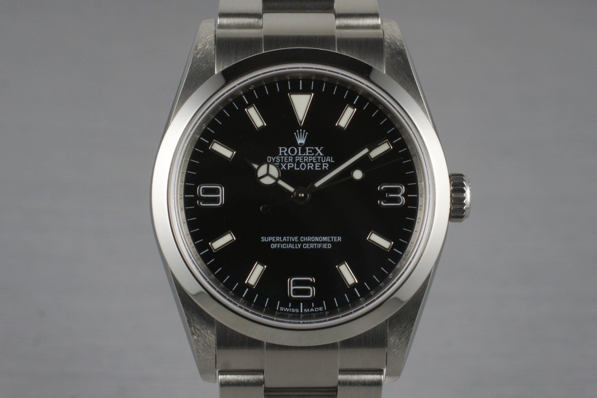 2006 Rolex Explorer 114270 with Box and 