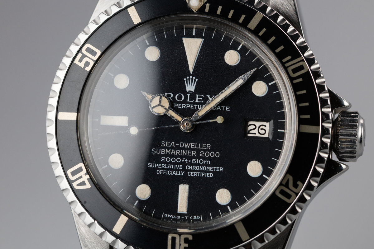 rolex sea dweller 1967