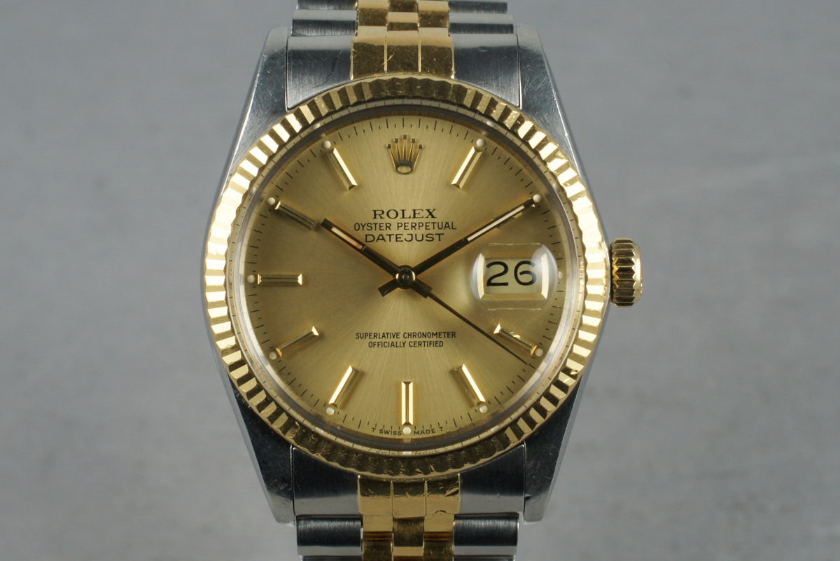 HQ Milton - 1987 Vintage Rolex 18K/SS 