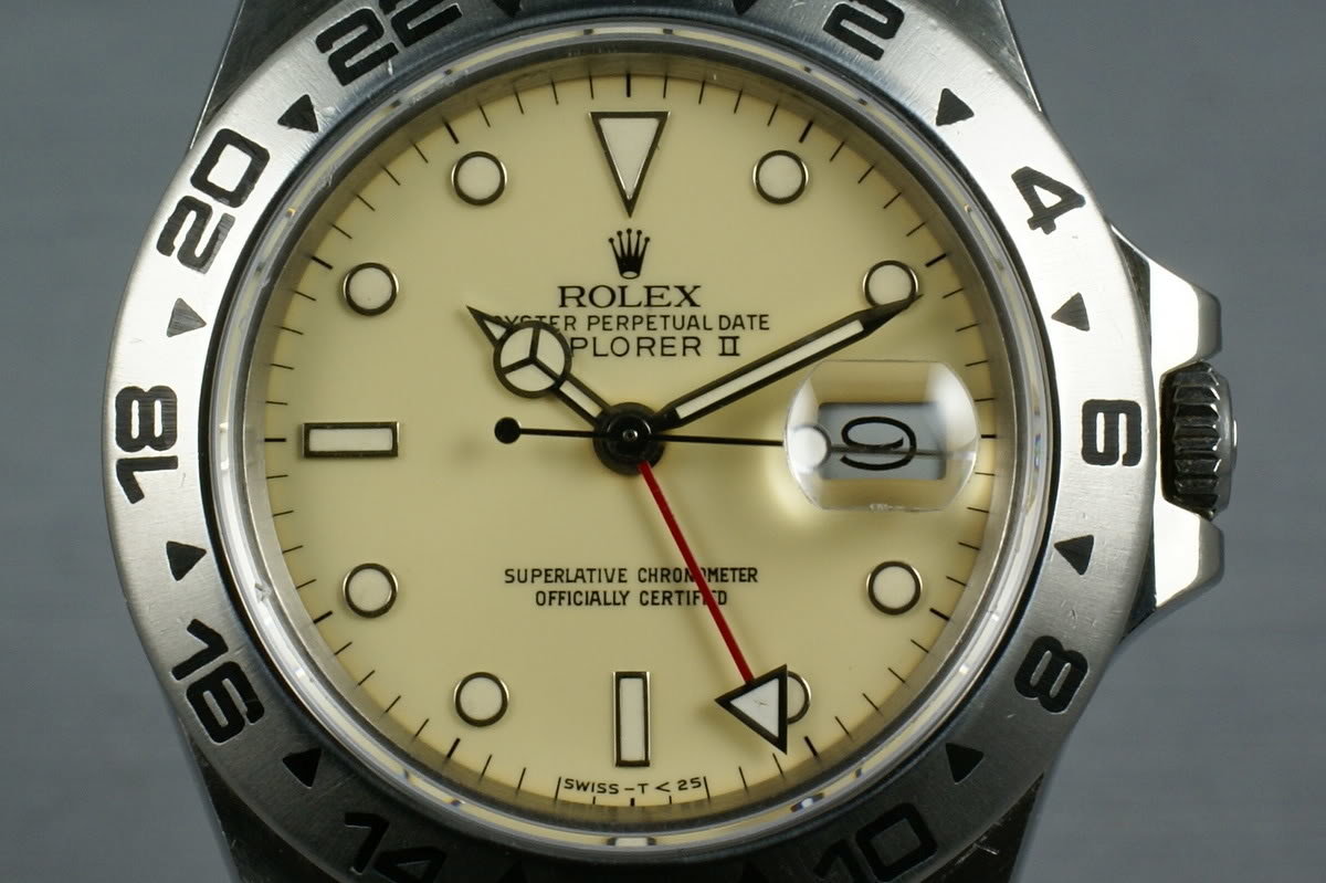 rolex 16550 cream dial