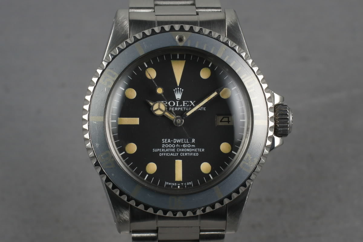 1980 Vintage Rolex Sea Dweller 1665 