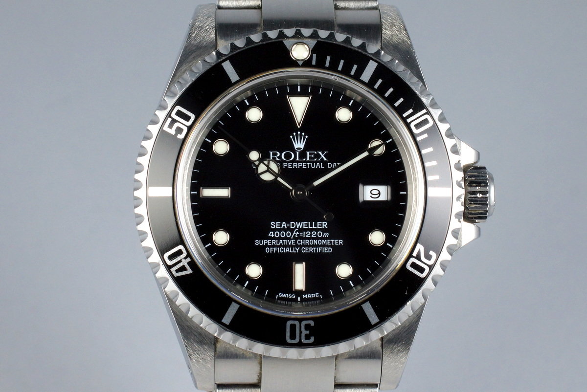2000 Rolex Sea Dweller 16600 