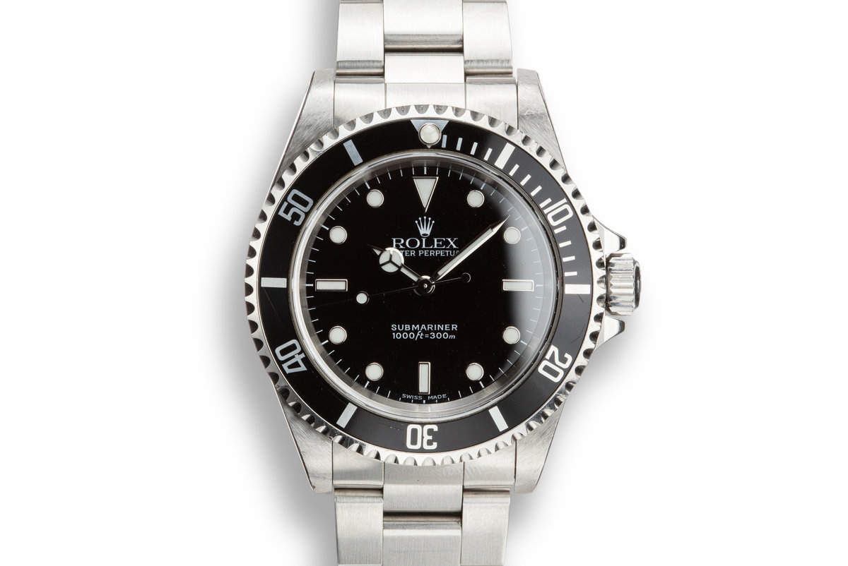 rolex submariner 1999