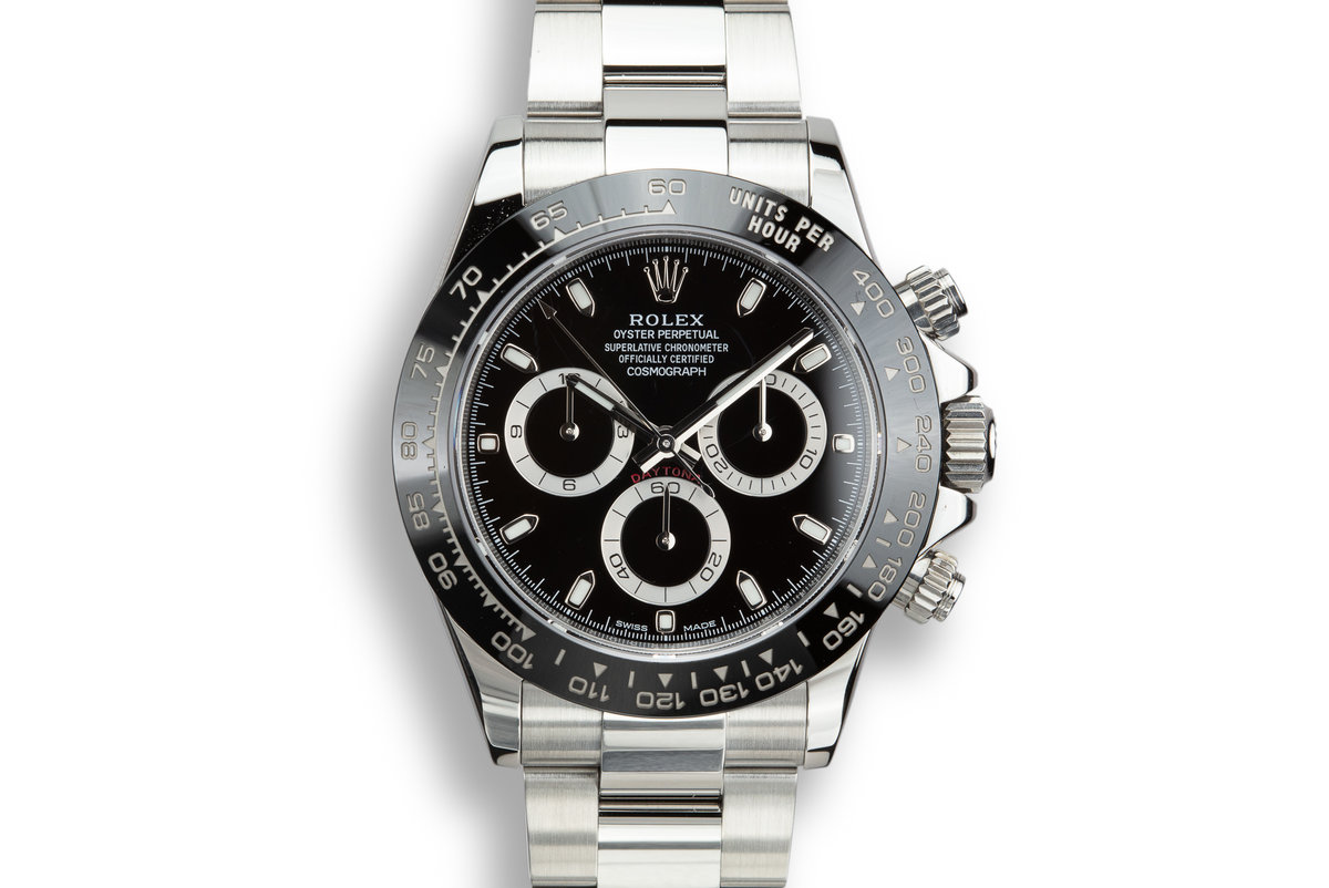 2017 Rolex Daytona 116500LN Black Dial with box and papers photo, #0