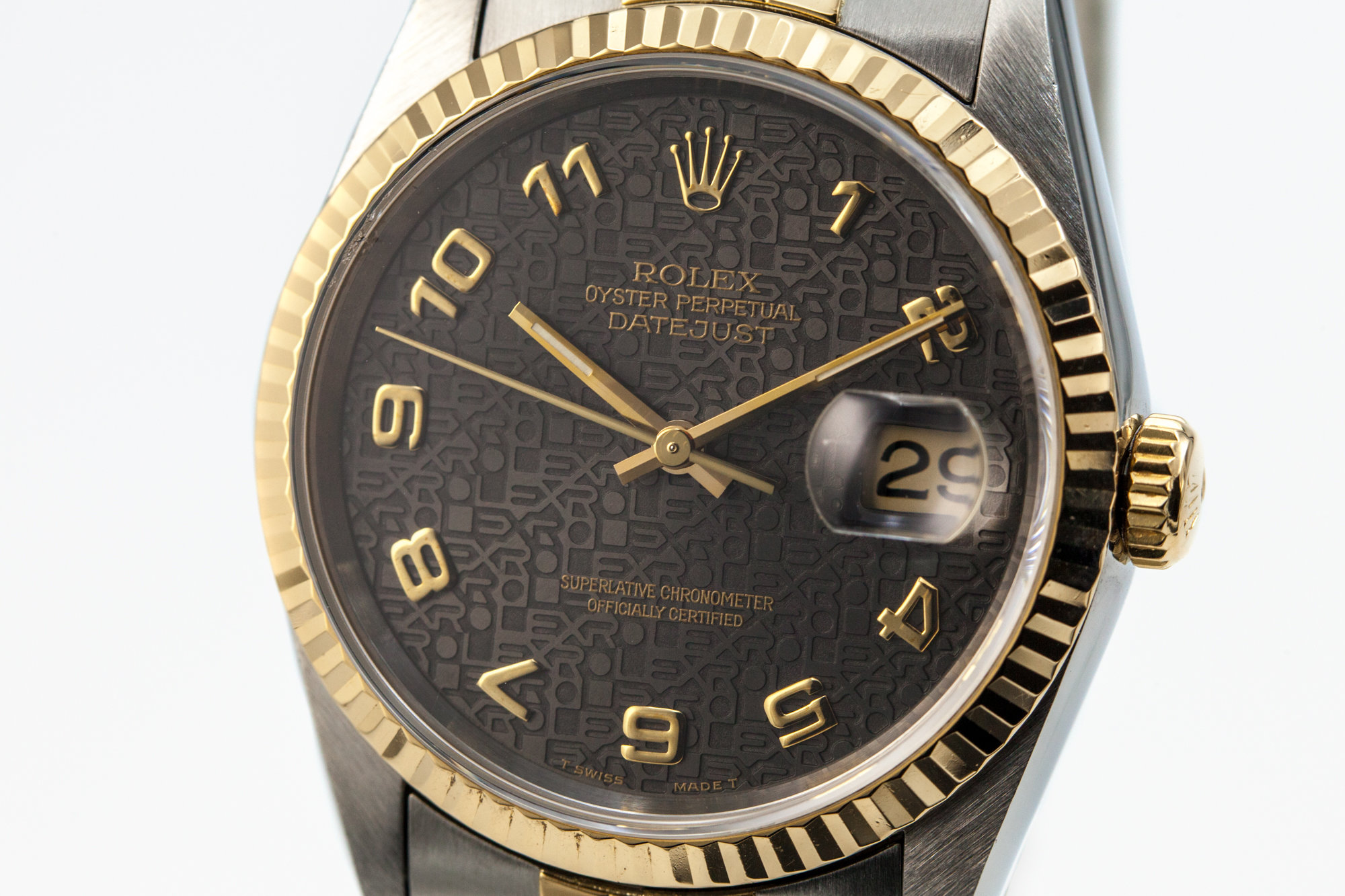 rolex datejust computer dial
