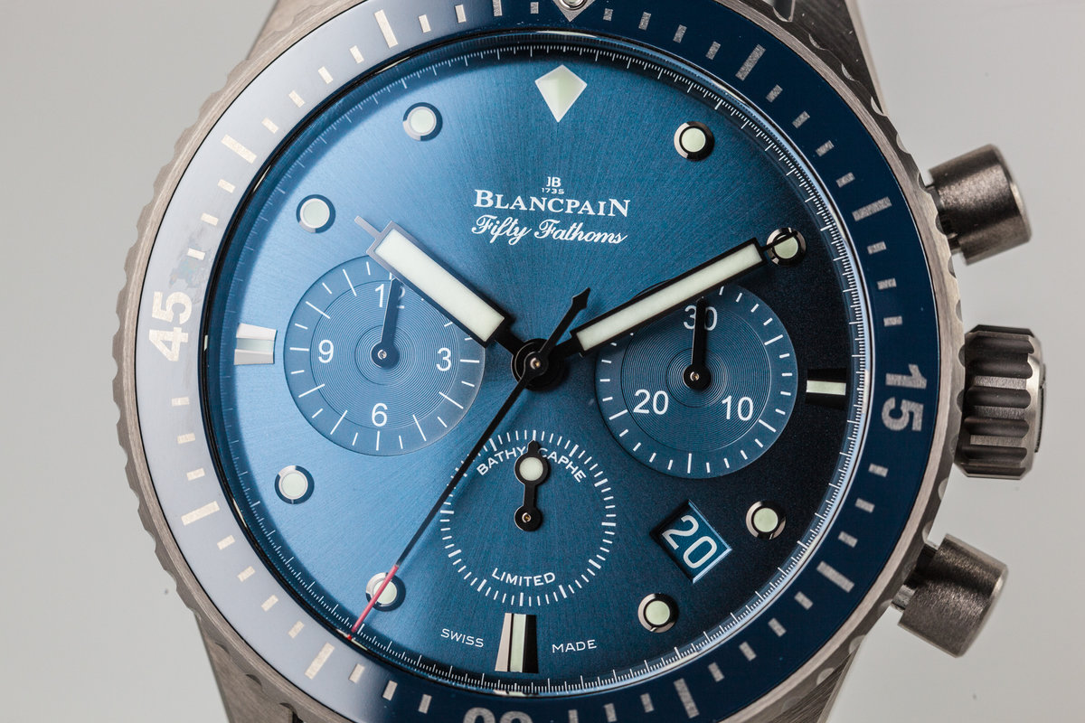 blancpain fifty fathoms bathyscaphe chronograph ceramic