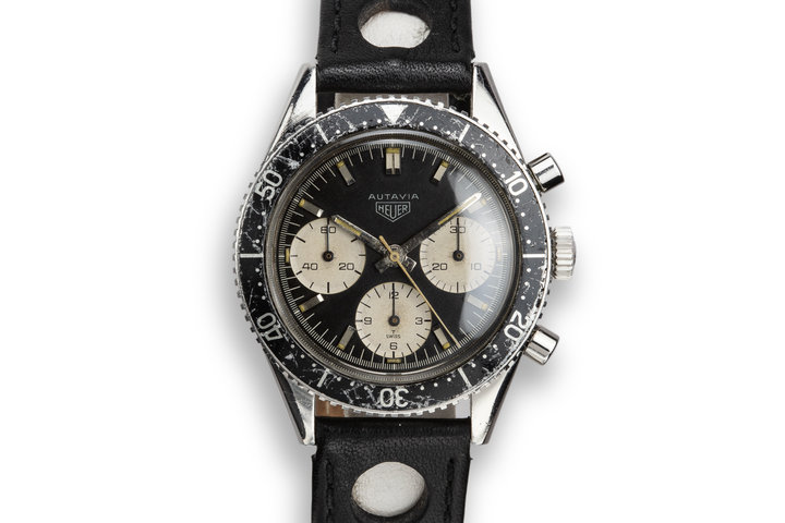 Heuer Autavia 2446 M "Jochen Rindt” Just Serviced with Papers photo