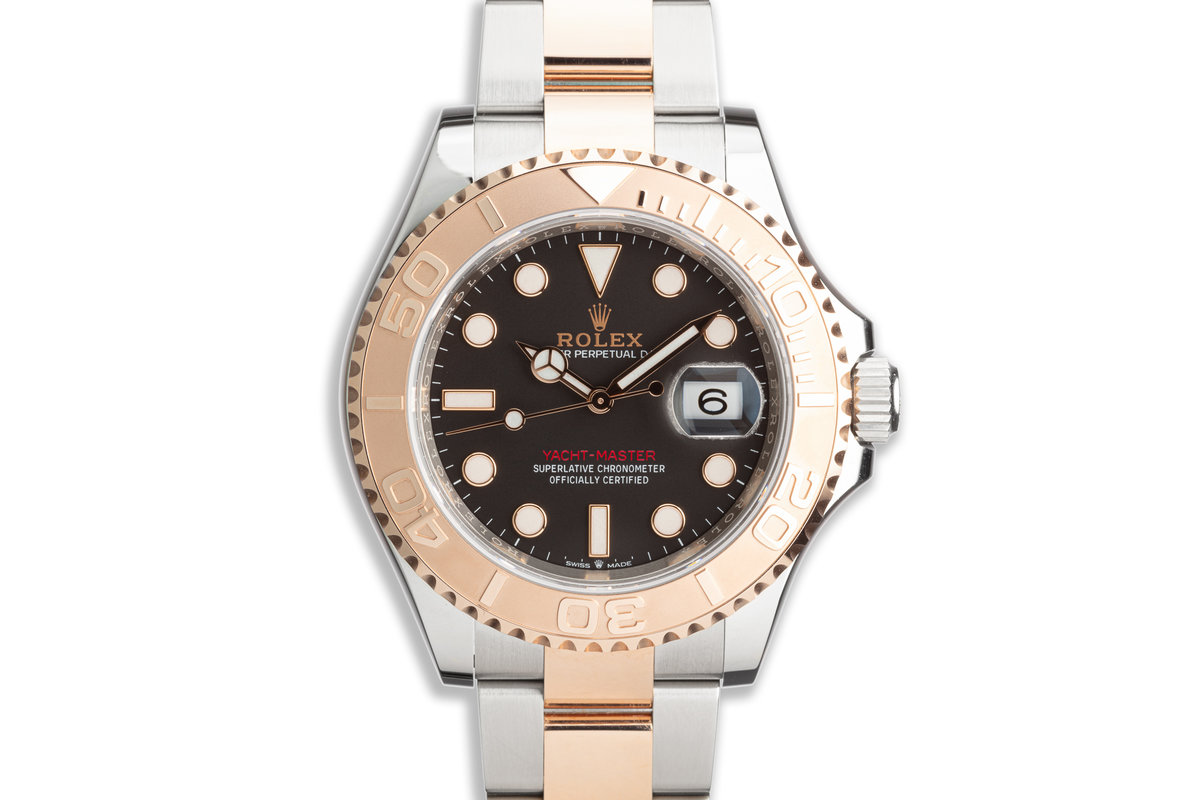 HQ Milton - 2020 Rolex Everose Rolesor Yacht-Master 126621 with Box \u0026 Card,  Inventory #A4703