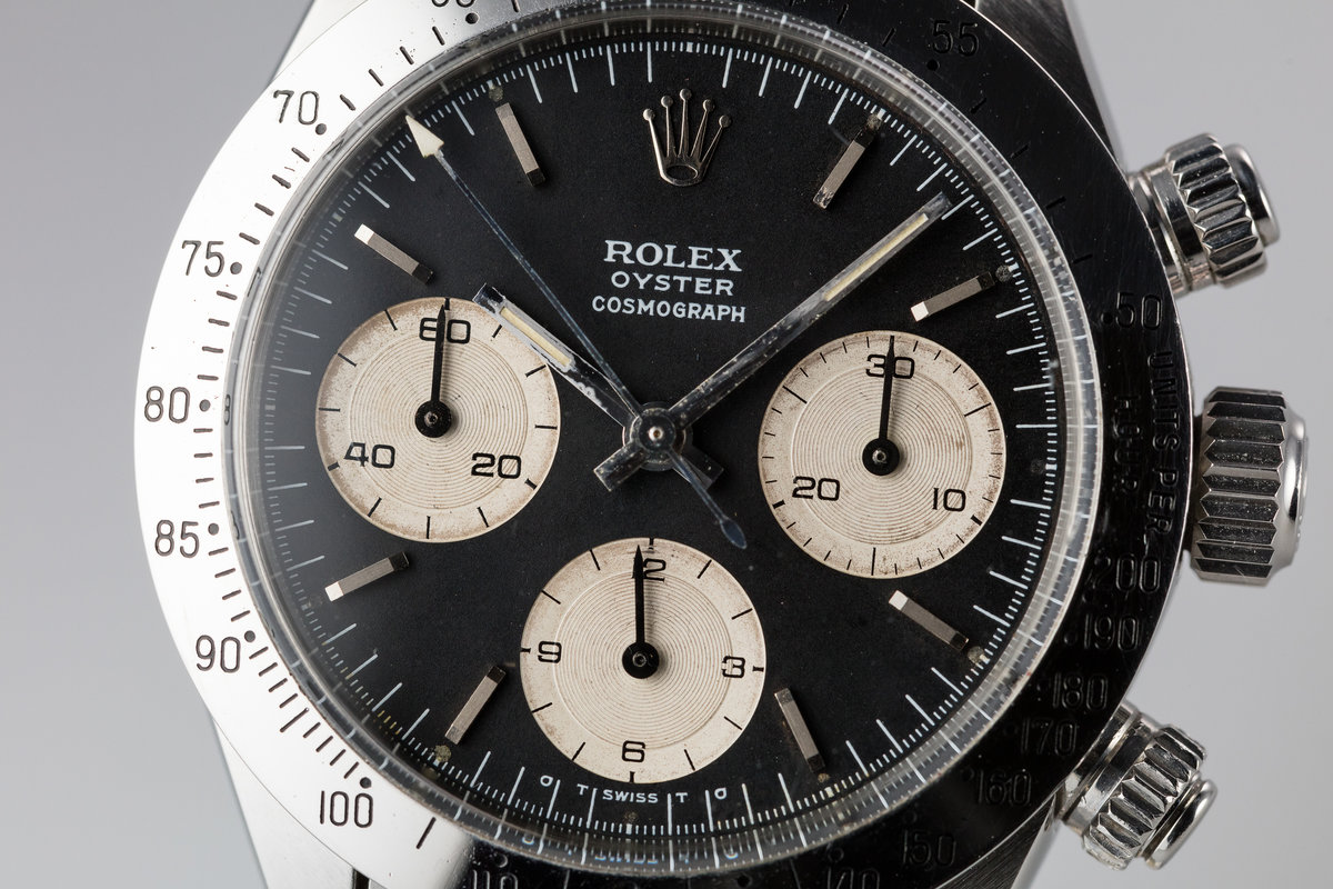 1976 Vintage Rolex Daytona 6265 Black 