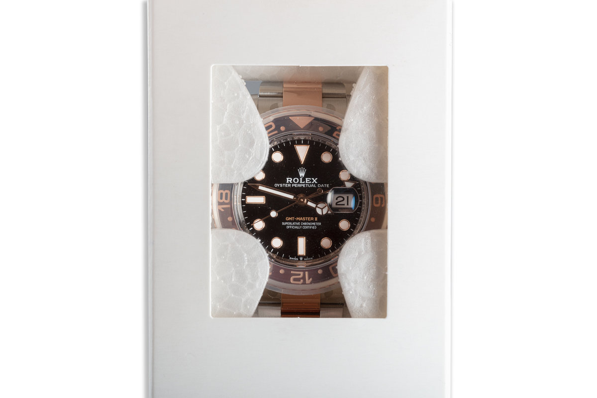 2021 Rolex Everose GMT-Master II 126711CHNR “Root Beer” with Full Stickers, Original Case, Box & Card photo, #0