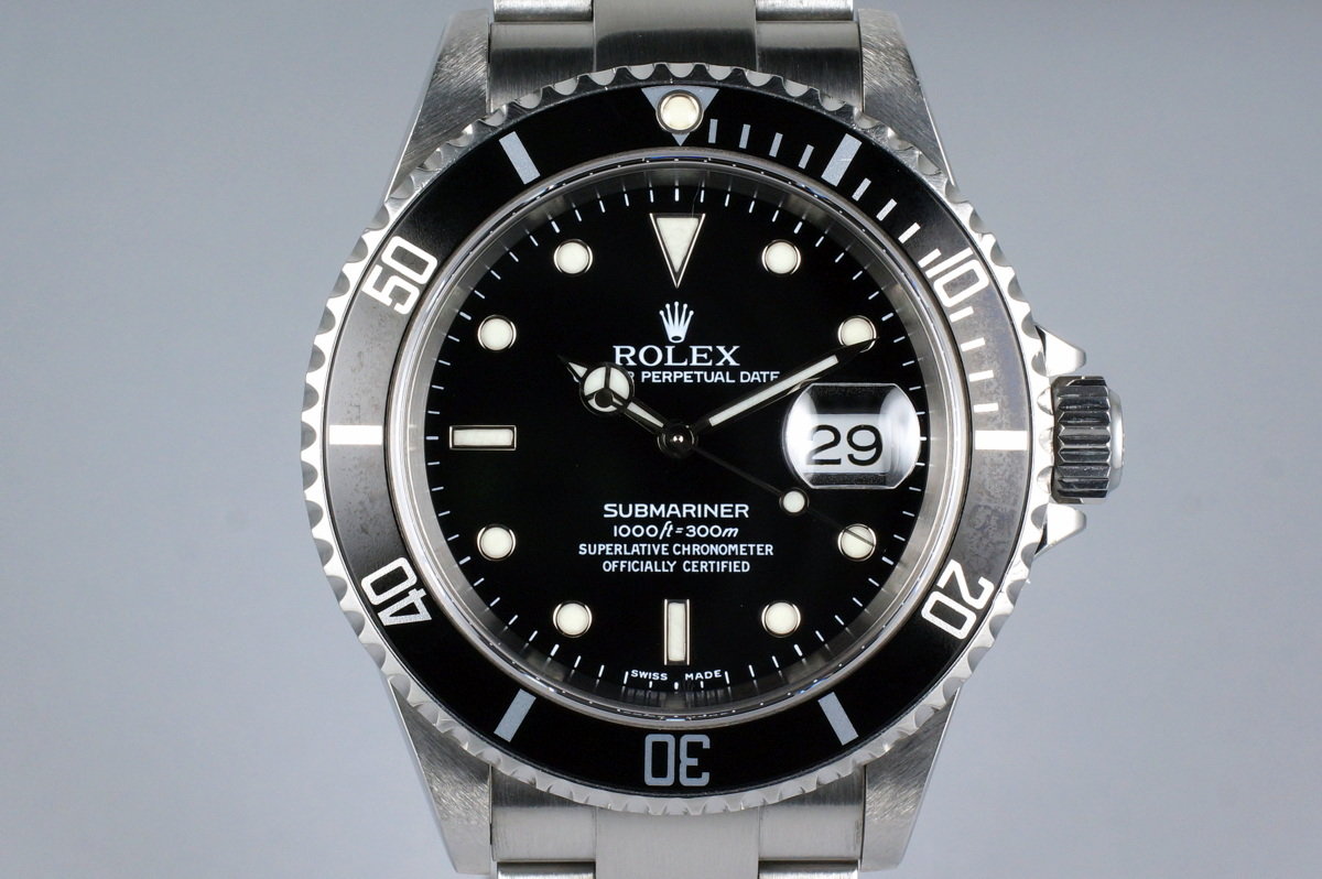 rolex submariner 2004 price