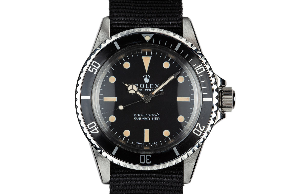 1967 Rolex Submariner 5513 Meters First Dial photo, #0