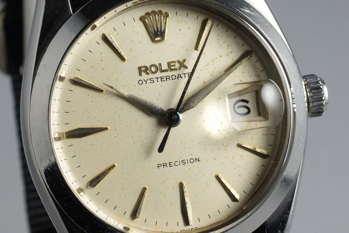 1960's rolex oysterdate precision