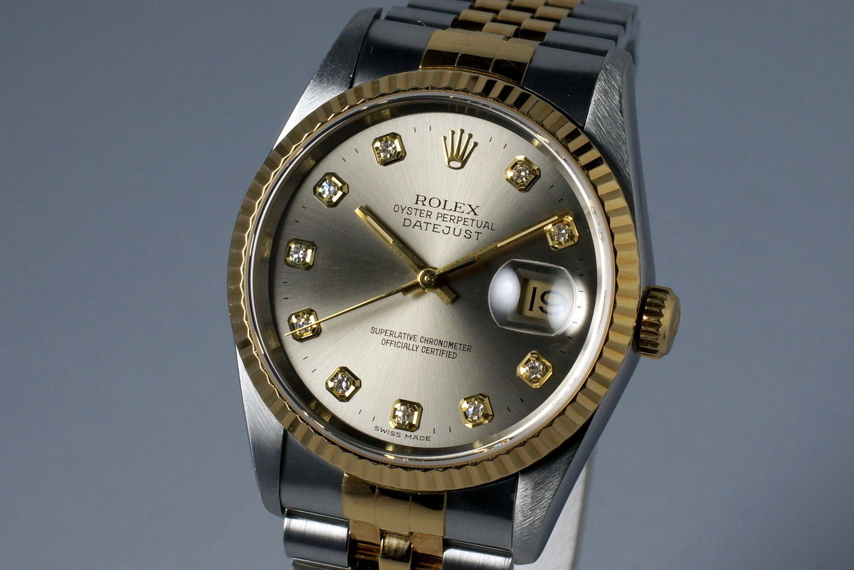 rolex 16233 diamond dial