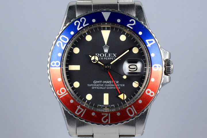 HQ Milton - 1970 Vintage Rolex GMT 1675, Inventory #8285