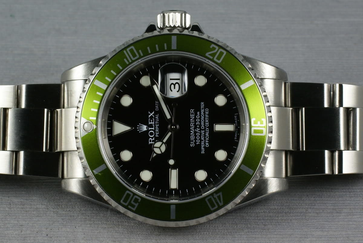 Rolex Submariner Kermit 16610LV – HODINKEE Shop