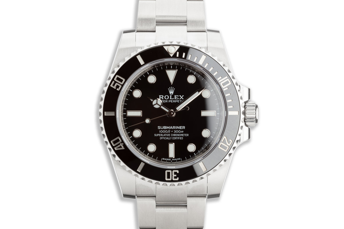 rolex submariner case back