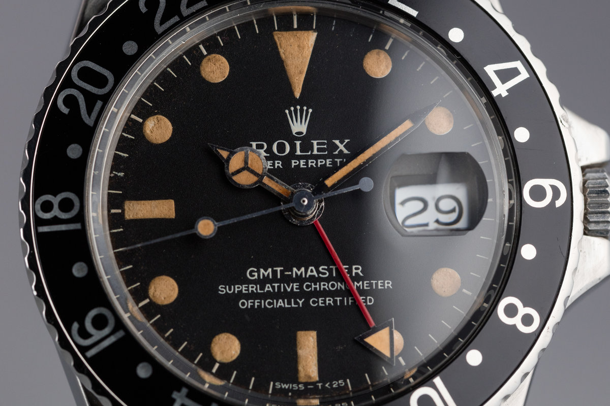 rolex 1675 black bezel