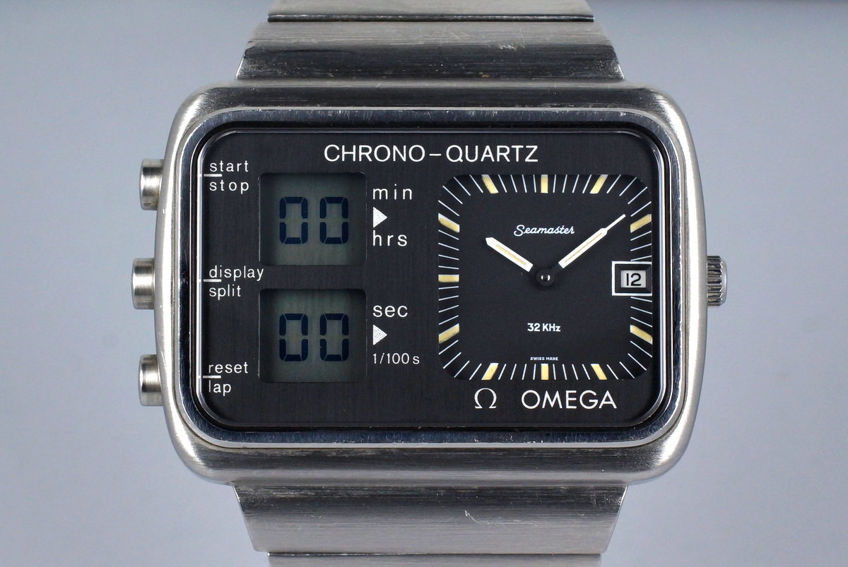 omega seamaster chrono quartz digital