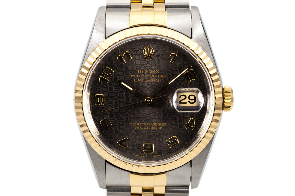 rolex datejust computer dial