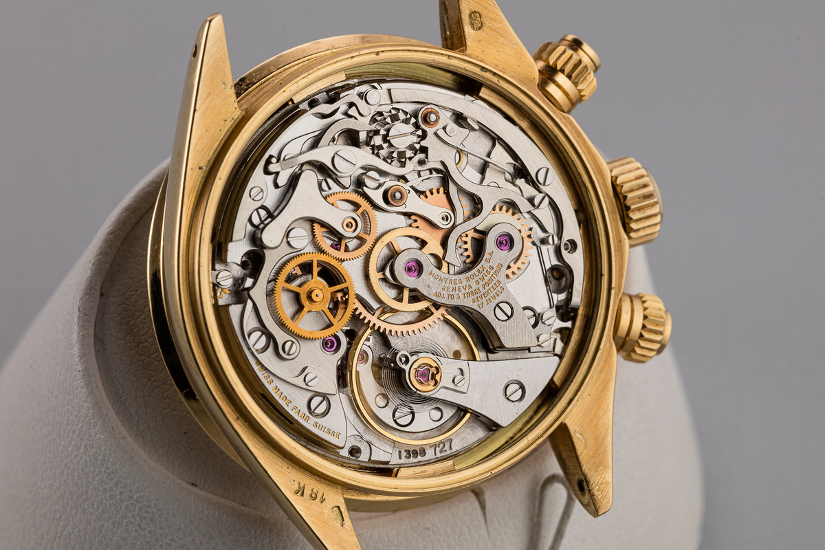 1978 Rolex 18K YG Daytona 6265 with Gold Dial from the Original Owner