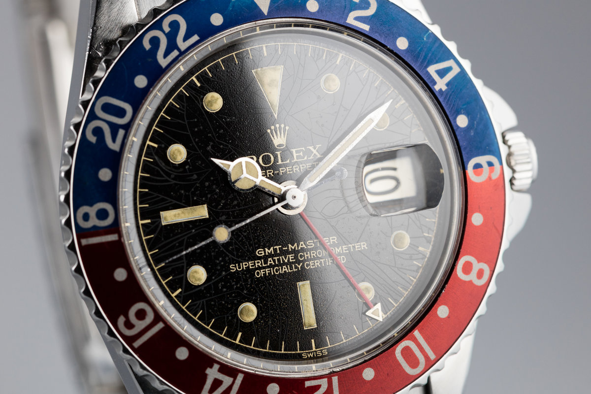 rolex gmt spider dial