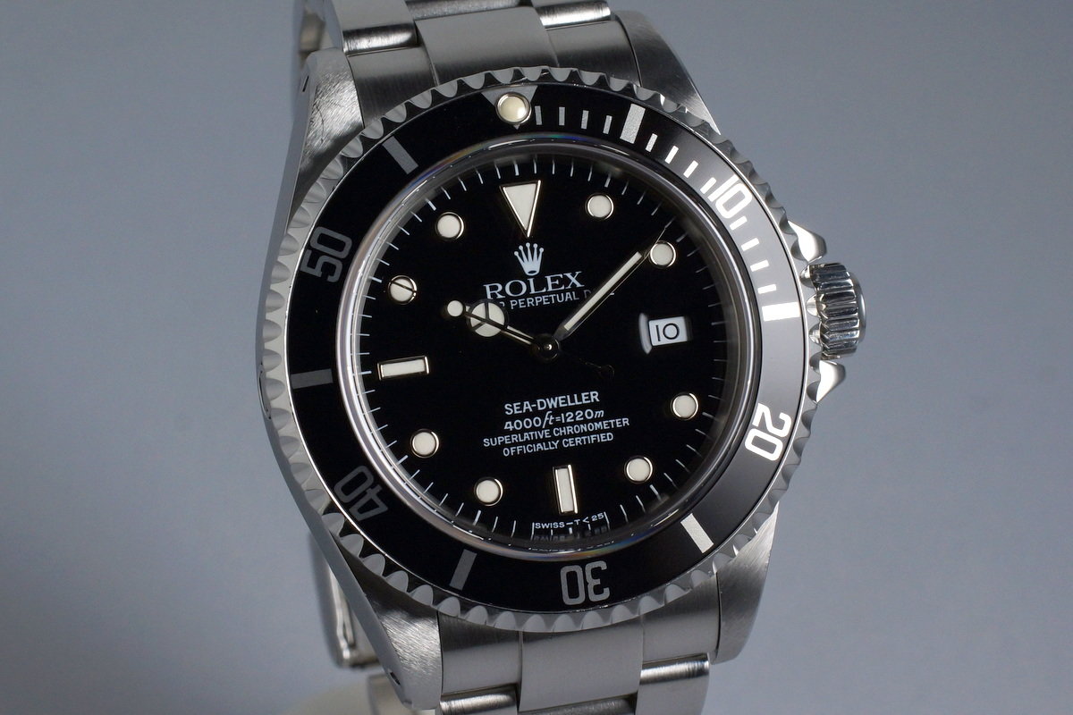 1995 Rolex Sea Dweller 16600 with Box 