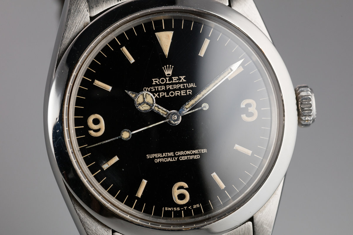Hq Milton 1967 Vintage Rolex Explorer 1016 Gilt Dial Inventory 445