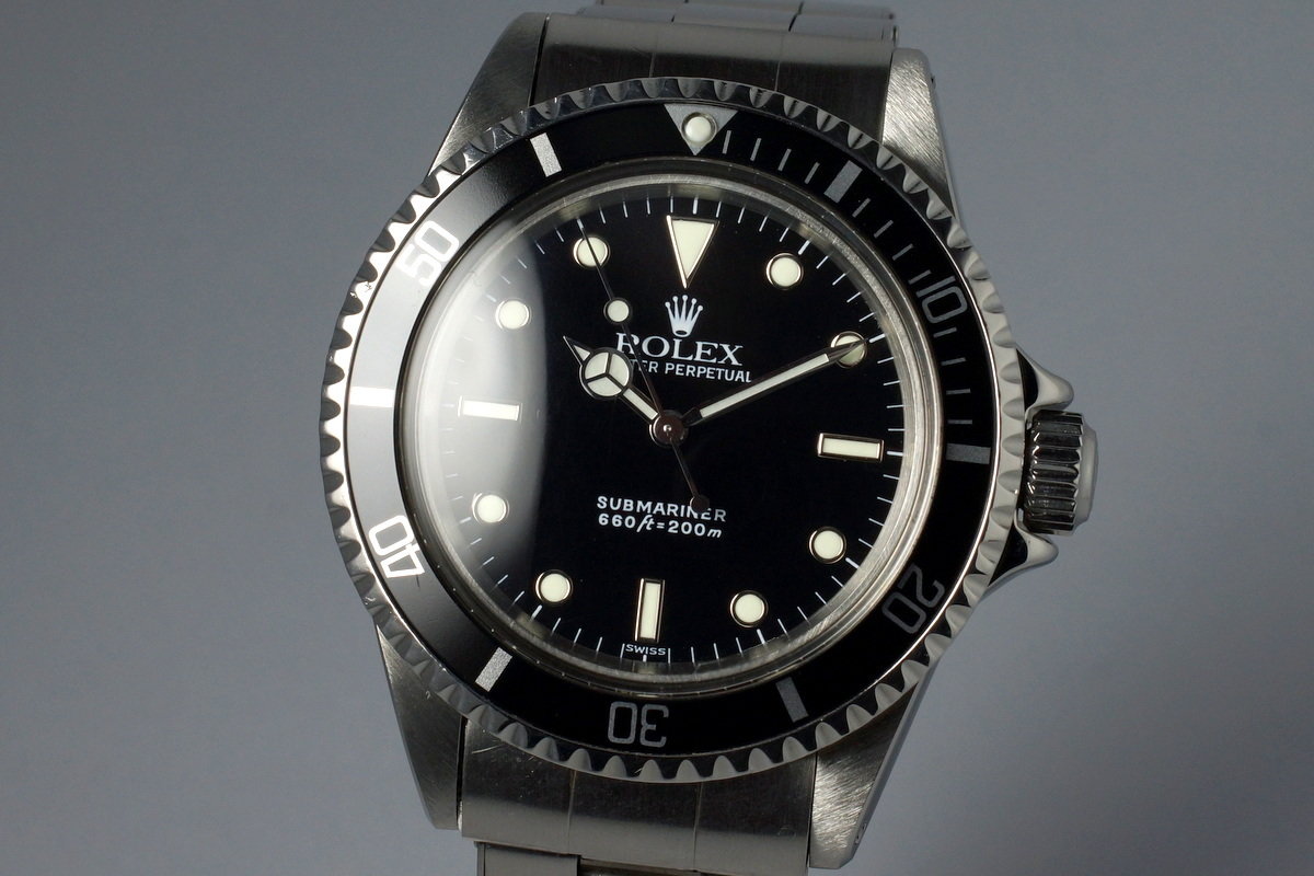 rolex 5513 service dial