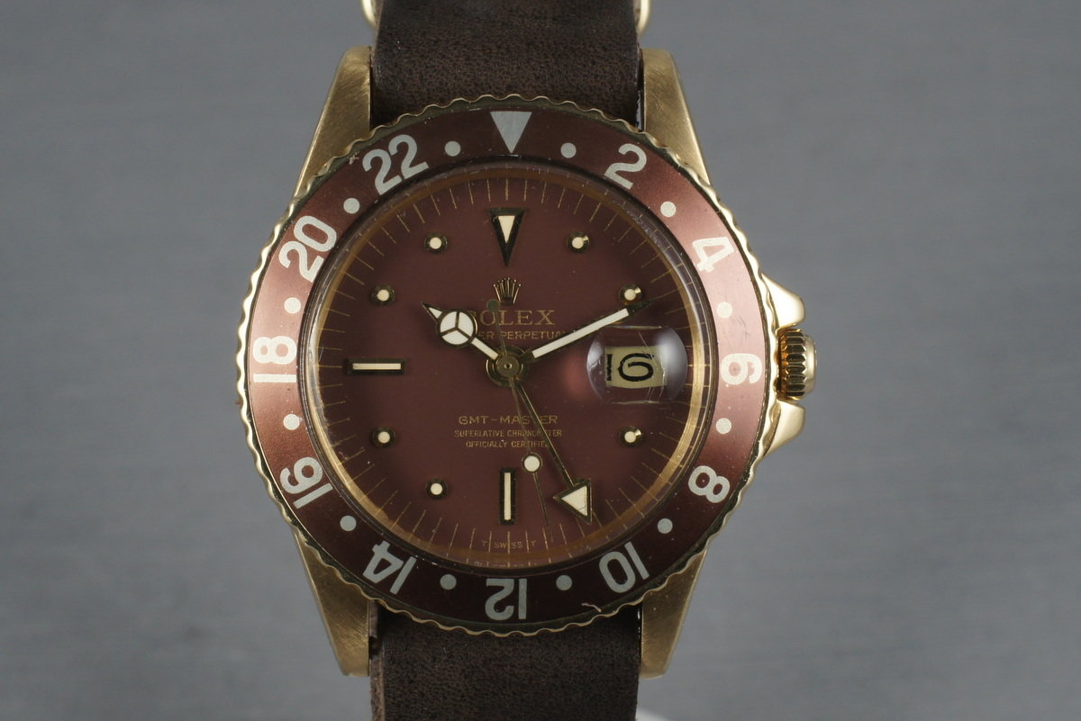 rolex root beer nipple dial