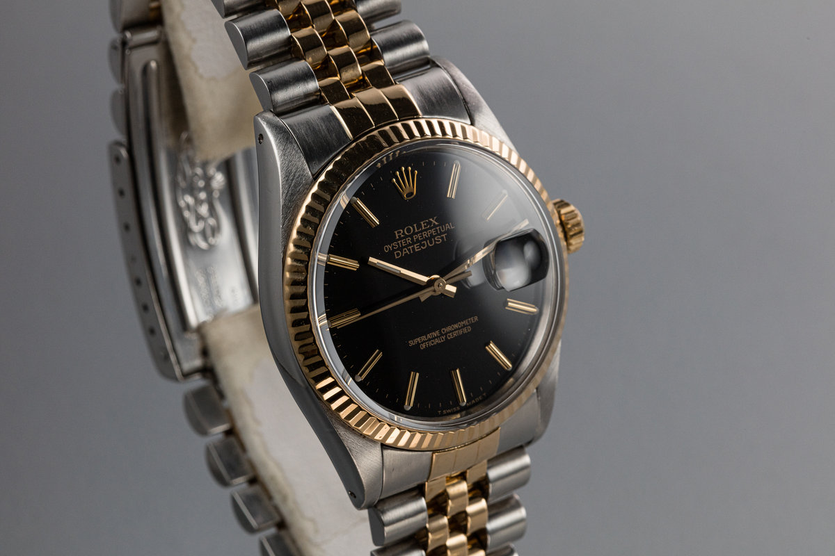 rolex two tone 16013 datejust