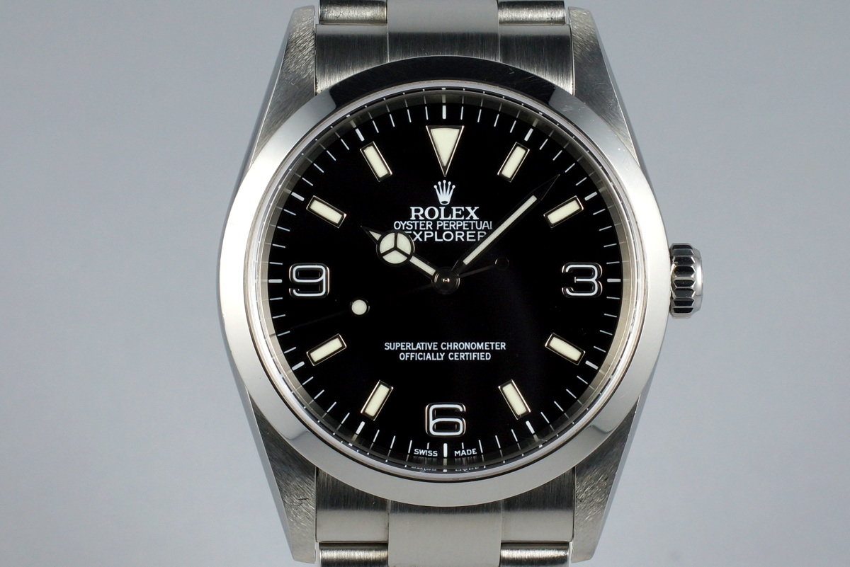 2003 Rolex Explorer 114270 with Box and 