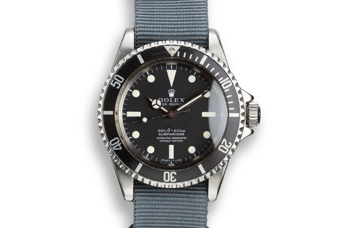 1966 Rolex Submariner 5512 with Newer Serif Dial photo, #0
