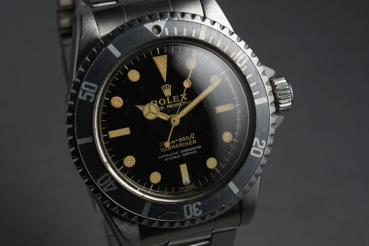 rolex 5512 underline