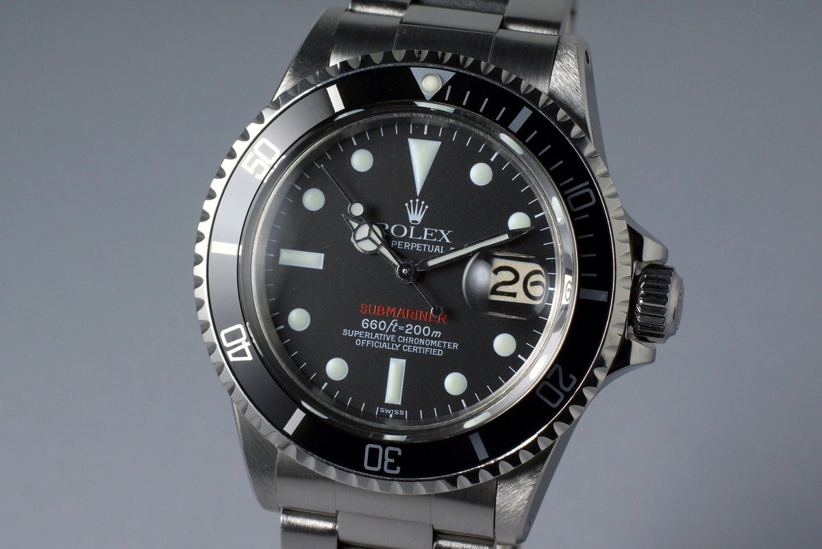 submariner red dial