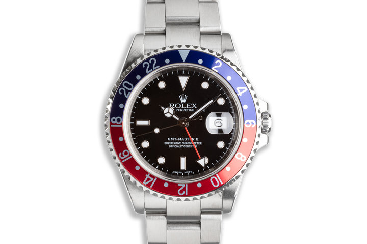 2000 Rolex GMT-Master II 16710 with Box and Papers photo