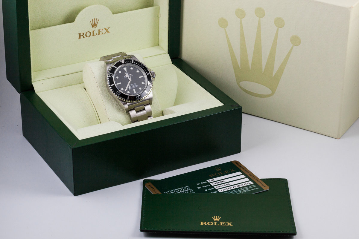 HQ Milton - 2010 Rolex Submariner 14060M 4 Line Dial with Box and Papers,  Inventory #9058
