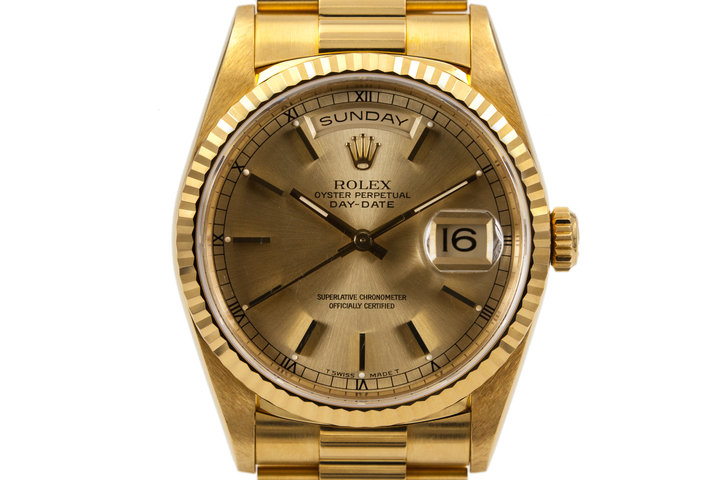 rolex oyster perpetual datejust 8385 18k
