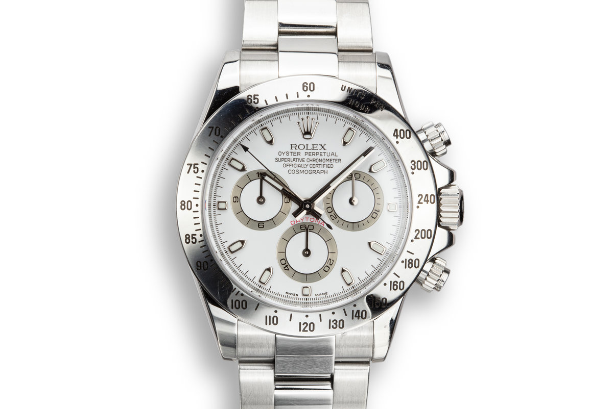 2007 Rolex Daytona 116520 White Dial with Box and Papers photo, #0